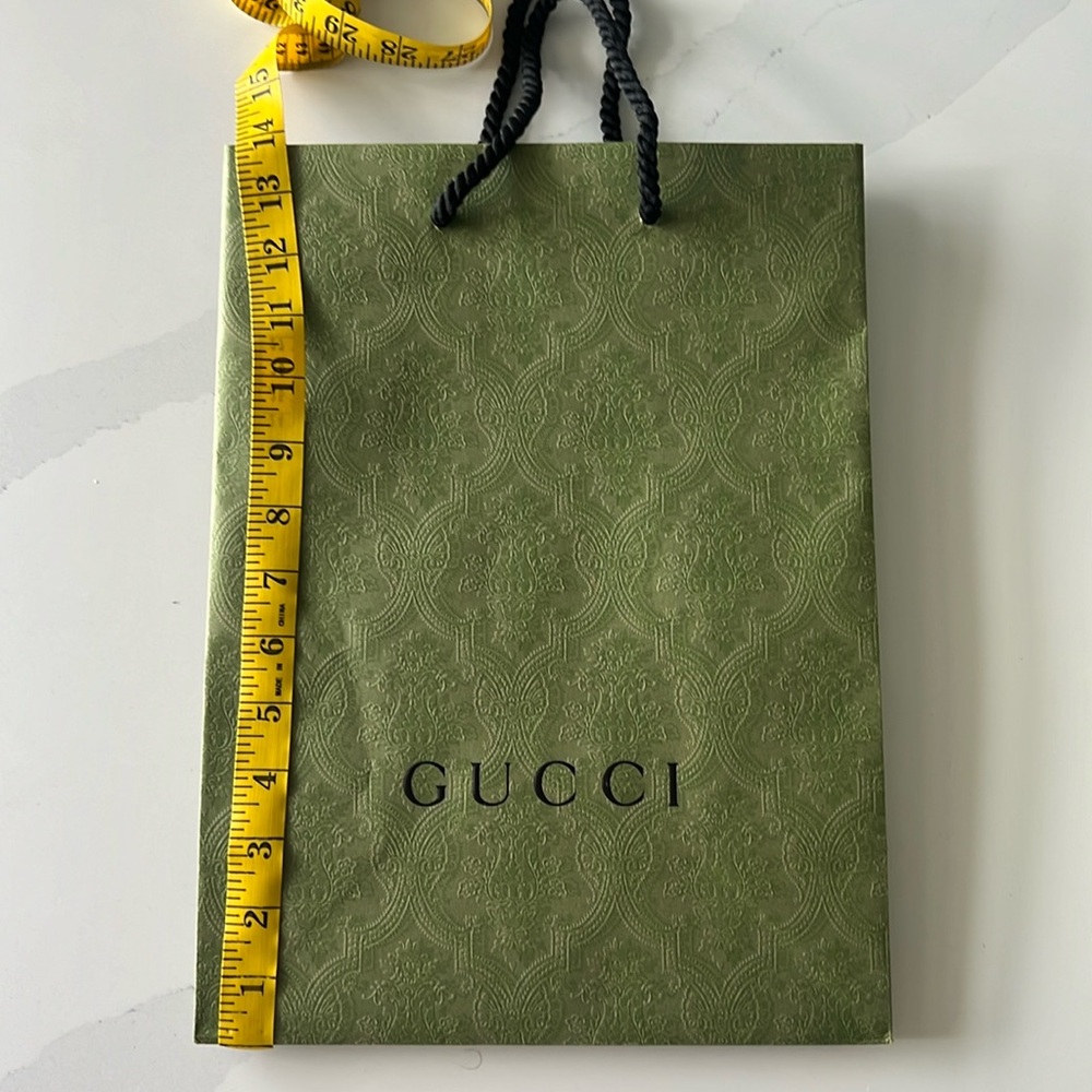 Gucci paper bag